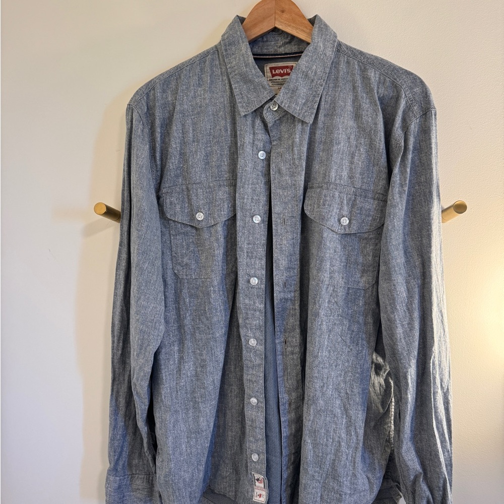 Levi's Blue Denim Shirt